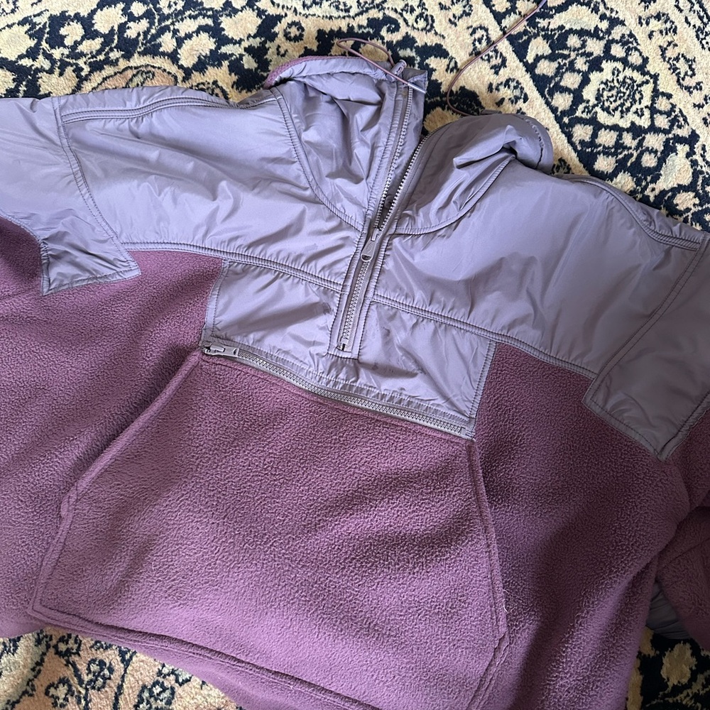 Free People Purple Pullover Jacket - Picture 4 of 9